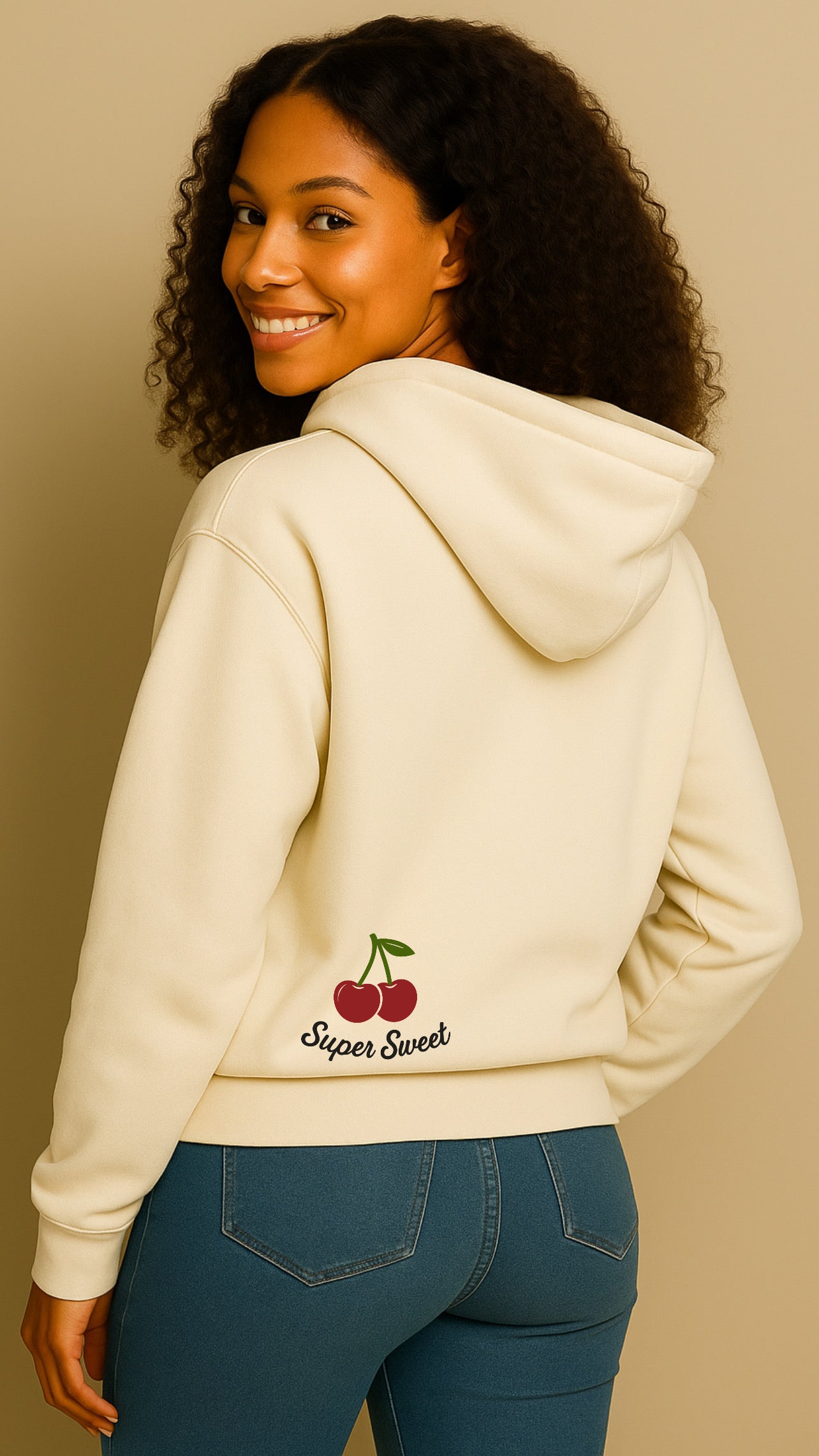 【新品】HLT Cherish Oversized Sweatshirt Womens Casual Oversized Hoodie Comfortable Warm Sweatshirt With